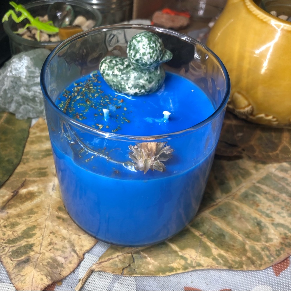 Handmade Soy Candle: Sage Mallard